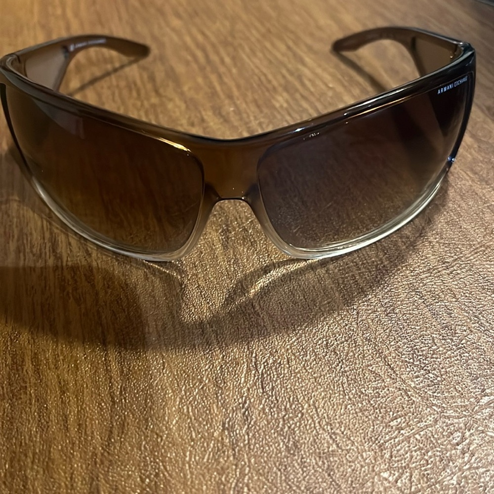 Armani Exchange shield sunglasses